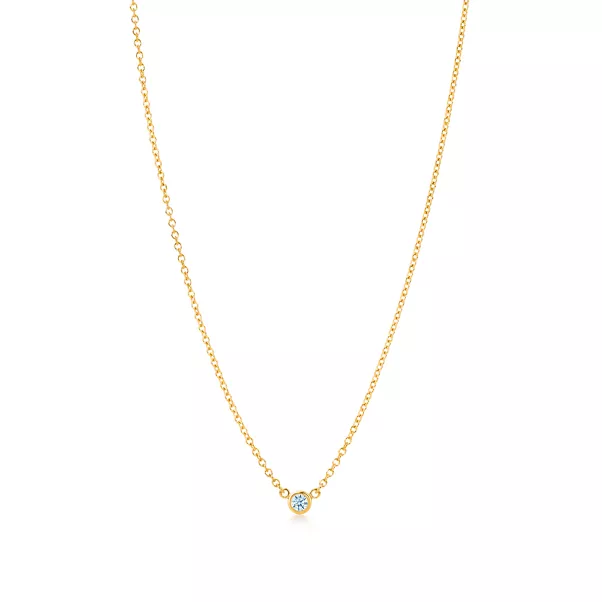 Diamonds by the Yard® Anhänger mit einem Diamanten in Gelbgold
