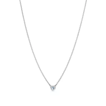 Elsa Peretti®:Color by the Yard Aquamarine Pendant in Silver, 2