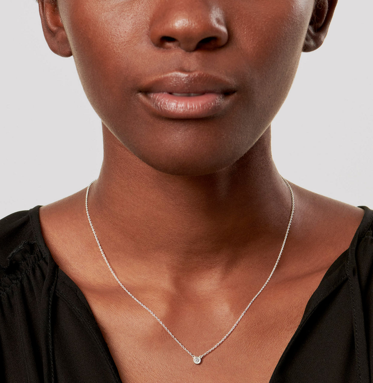 Pendentif Diamonds by the Yard® avec diamant en argent 925 millièmes