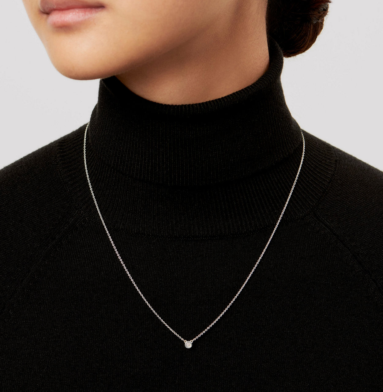 Diamonds by the Yard® Anhänger mit einem Diamanten in Silber