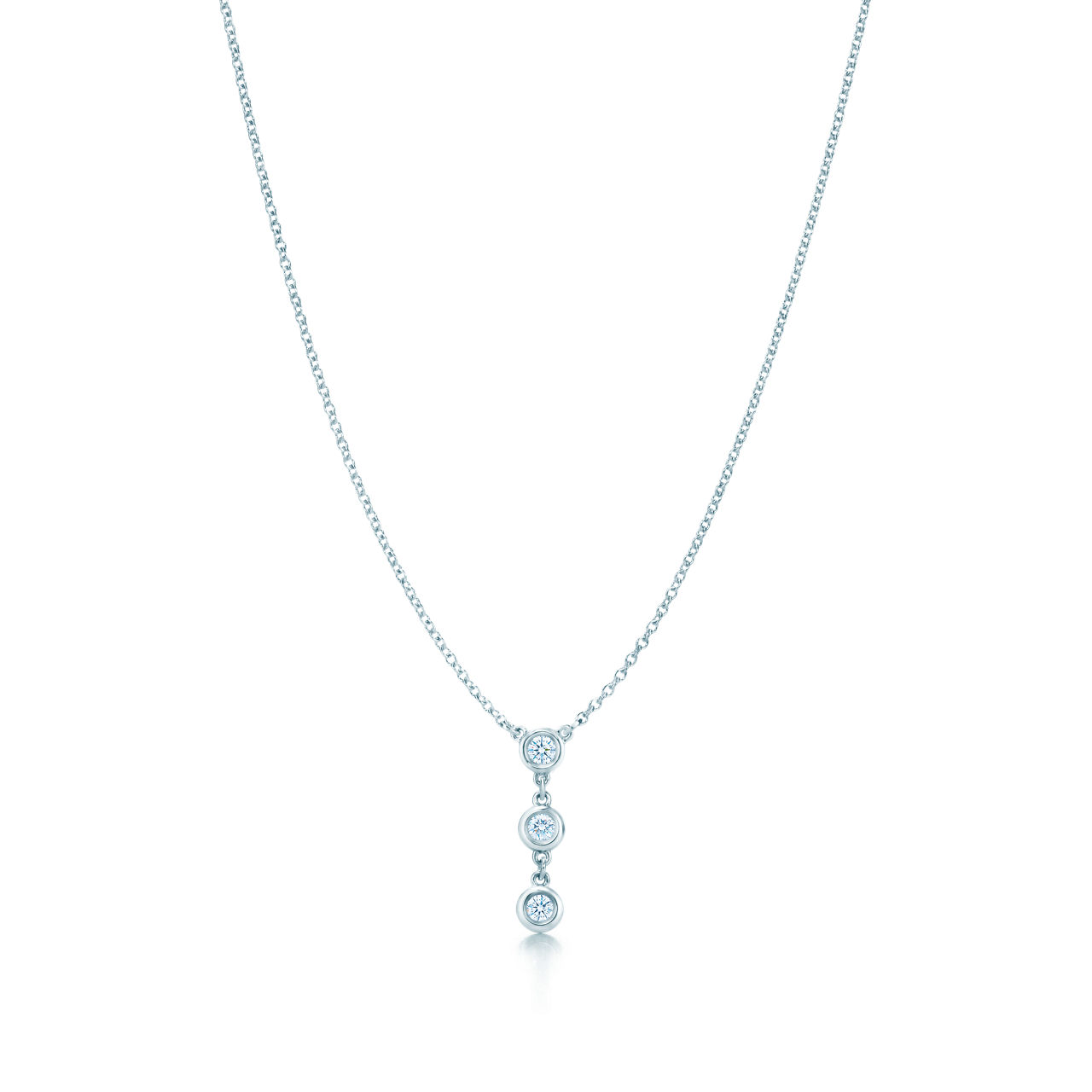 Elsa Peretti®:Diamonds by the Yard® Drop Pendant  image number 0