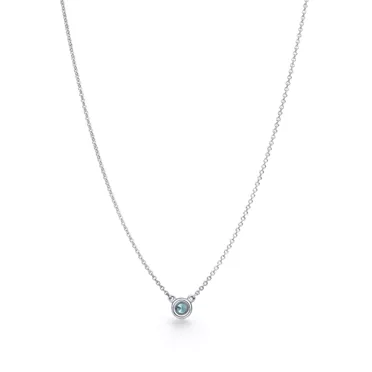 Elsa Peretti®:Color by the Yard Aquamarine Pendant in Silver, 2