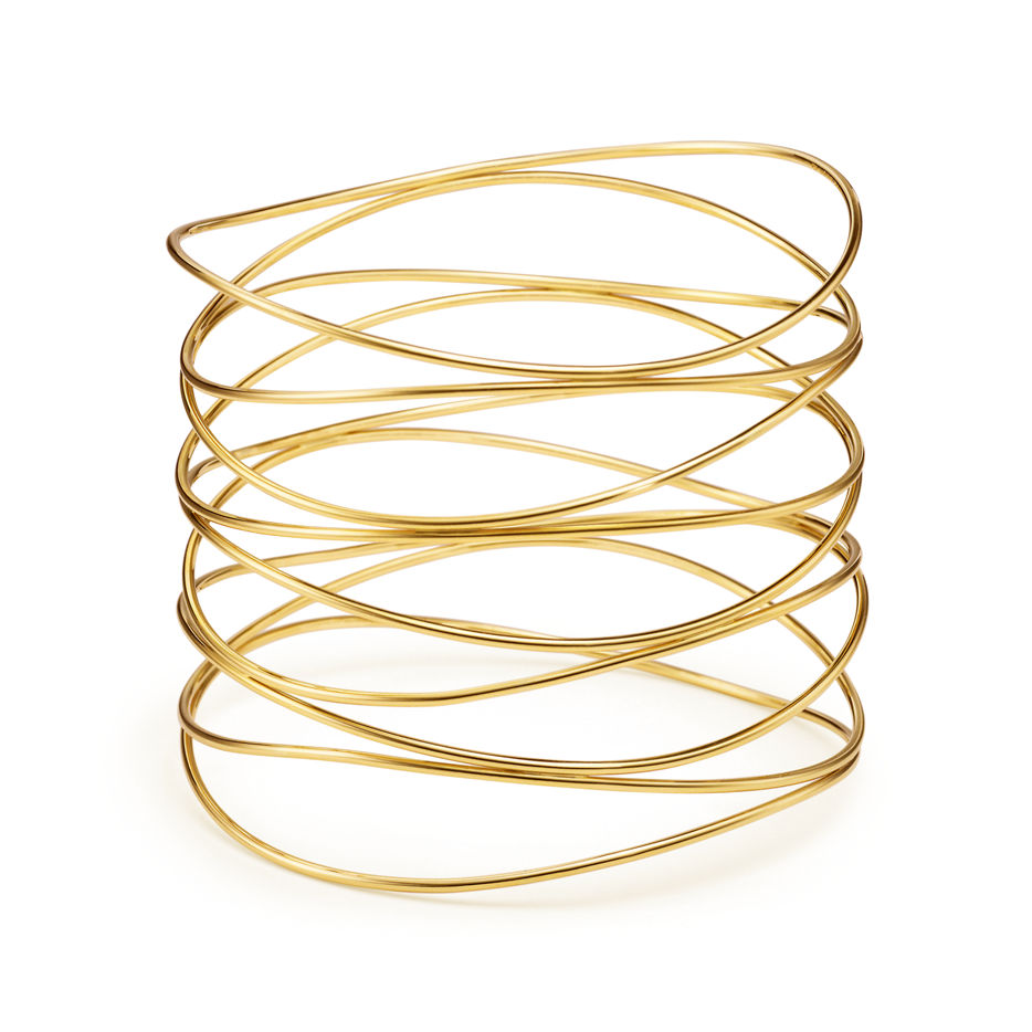 Elsa Peretti®:Wave Nine-row Bangle image number 0