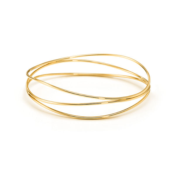 Elsa Peretti®:Wave Three-row Bangle 