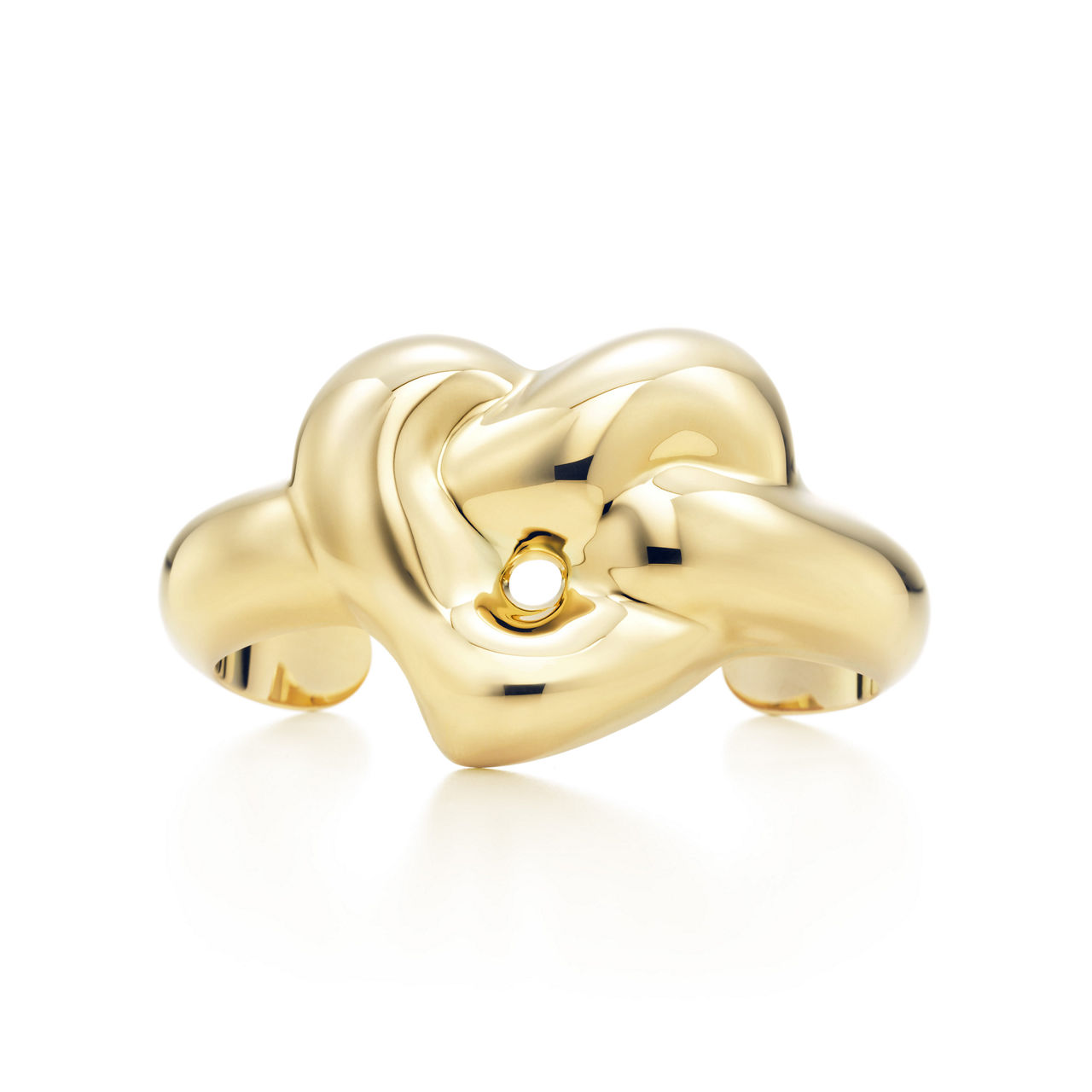 Elsa Peretti®:Knotted Heart Cuff  image number 0