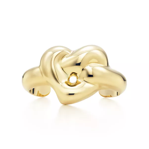 Knotted Heart Cuff 