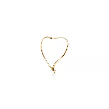 Elsa Peretti®:Open Heart Hoop Earrings, 2
