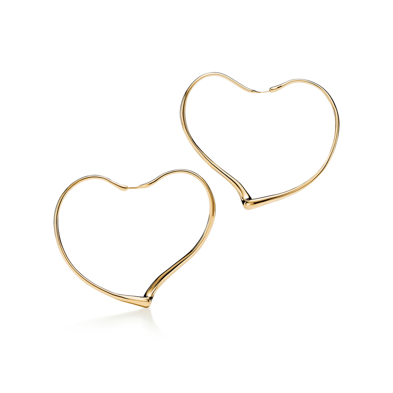 Elsa Peretti®:Open Heart Hoop Earrings image number 0