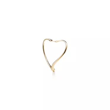 Elsa Peretti®:Open Heart Hoop Earrings, 2