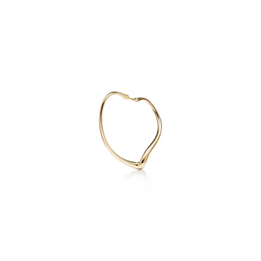 Elsa Peretti®:Open Heart Hoop Earrings, 3