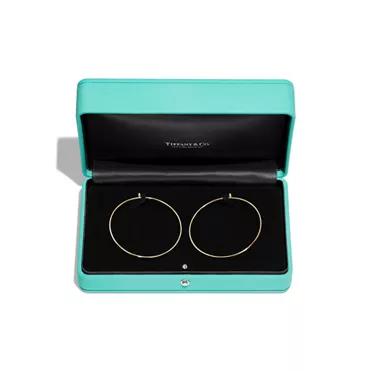 Elsa Peretti®:Diamond Hoop Earrings, 3