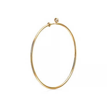 Elsa Peretti®:Diamond Hoop Earrings, 3