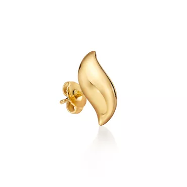 Elsa Peretti&reg;:Feather Stud Earrings in Yellow Gold, 2