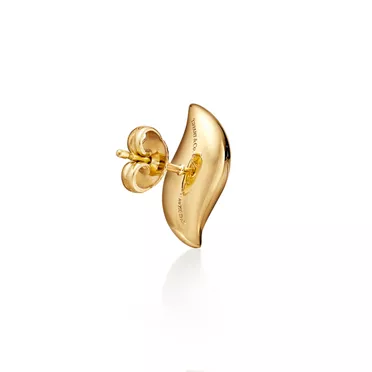 Elsa Peretti&reg;:Feather Stud Earrings in Yellow Gold, 3