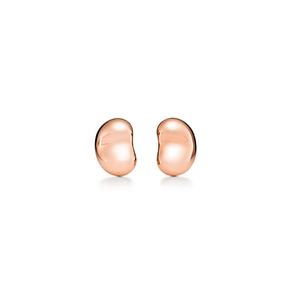 Elsa Peretti®:Bean Design Ohrringe in Roségold, 9 mm