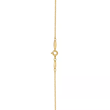 Elsa Peretti&reg;:Small Alphabet Pendant in Yellow Gold, 3