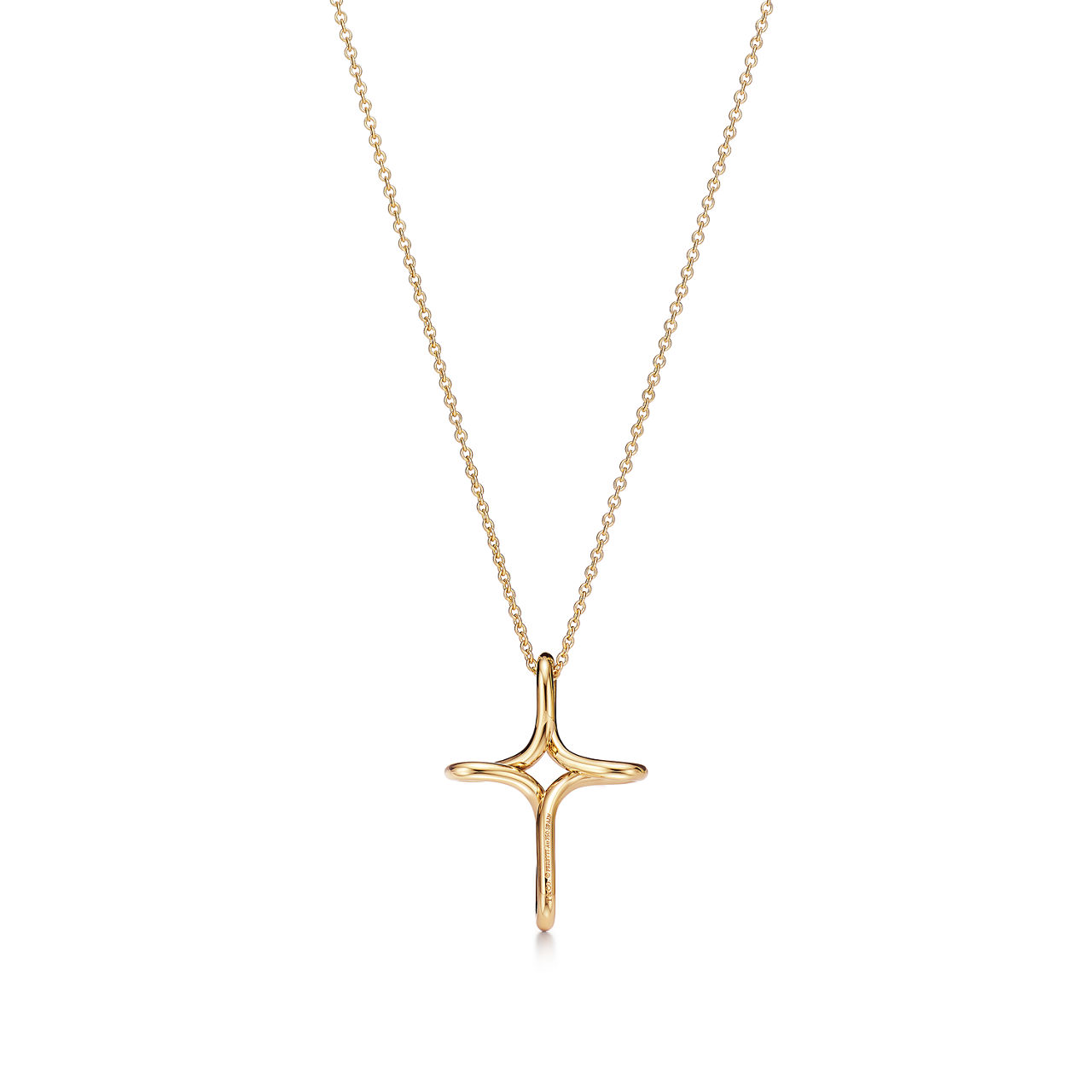 Elsa Peretti®:Infinity Cross Pendant  image number 2