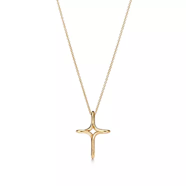 Elsa Peretti®:Infinity Cross Pendant , 2