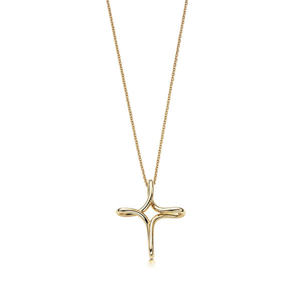 Elsa Peretti®:Infinity Cross Pendant 