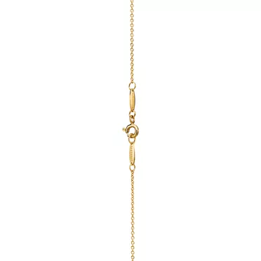 Elsa Peretti&reg;:Feather Pendant in Yellow Gold, 3