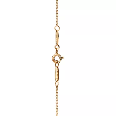 Elsa Peretti®:Bean® design Pendant in Yellow Gold, 9 mm, 3