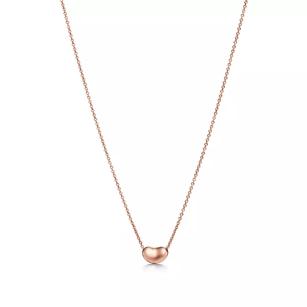 Bean Design Anhänger in Roségold, 9 mm