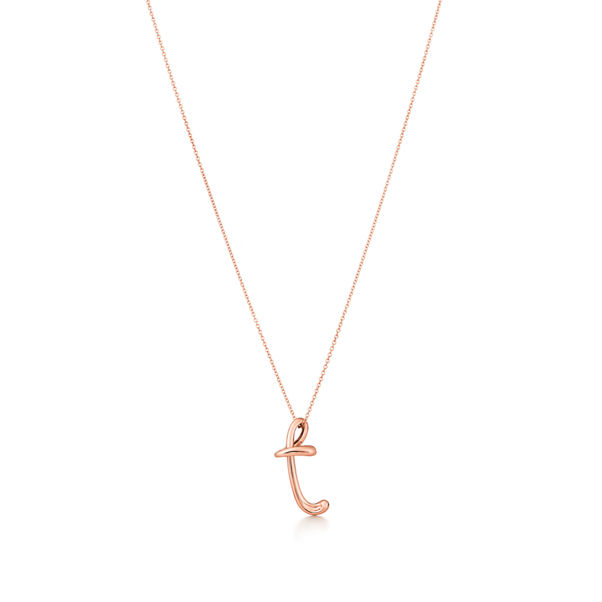 Elsa Peretti®:Letter "T" Pendant 