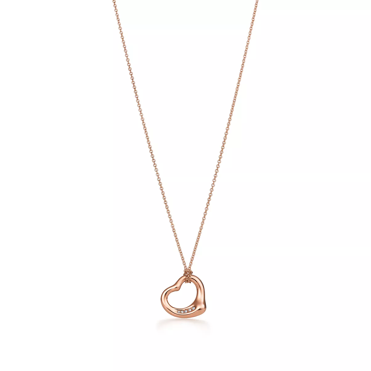 오픈 하트 펜던트