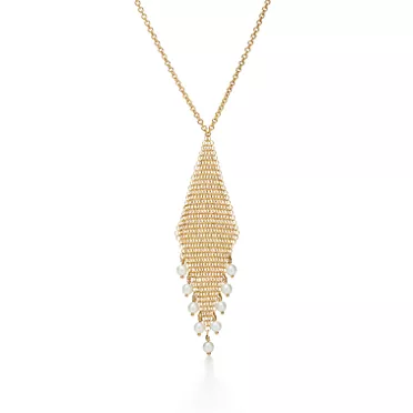 Elsa Peretti®:Mesh Fringe Pendant, 2