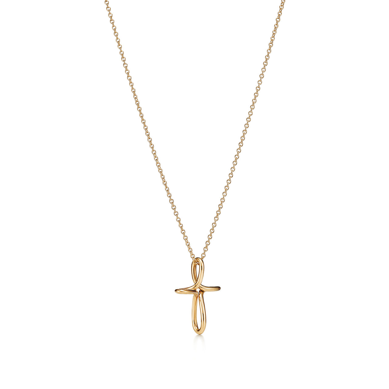 Elsa Peretti®:Infinity Cross Pendant  image number 2