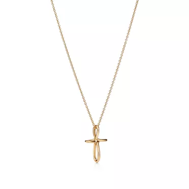 Elsa Peretti®:Infinity Cross Pendant, 2