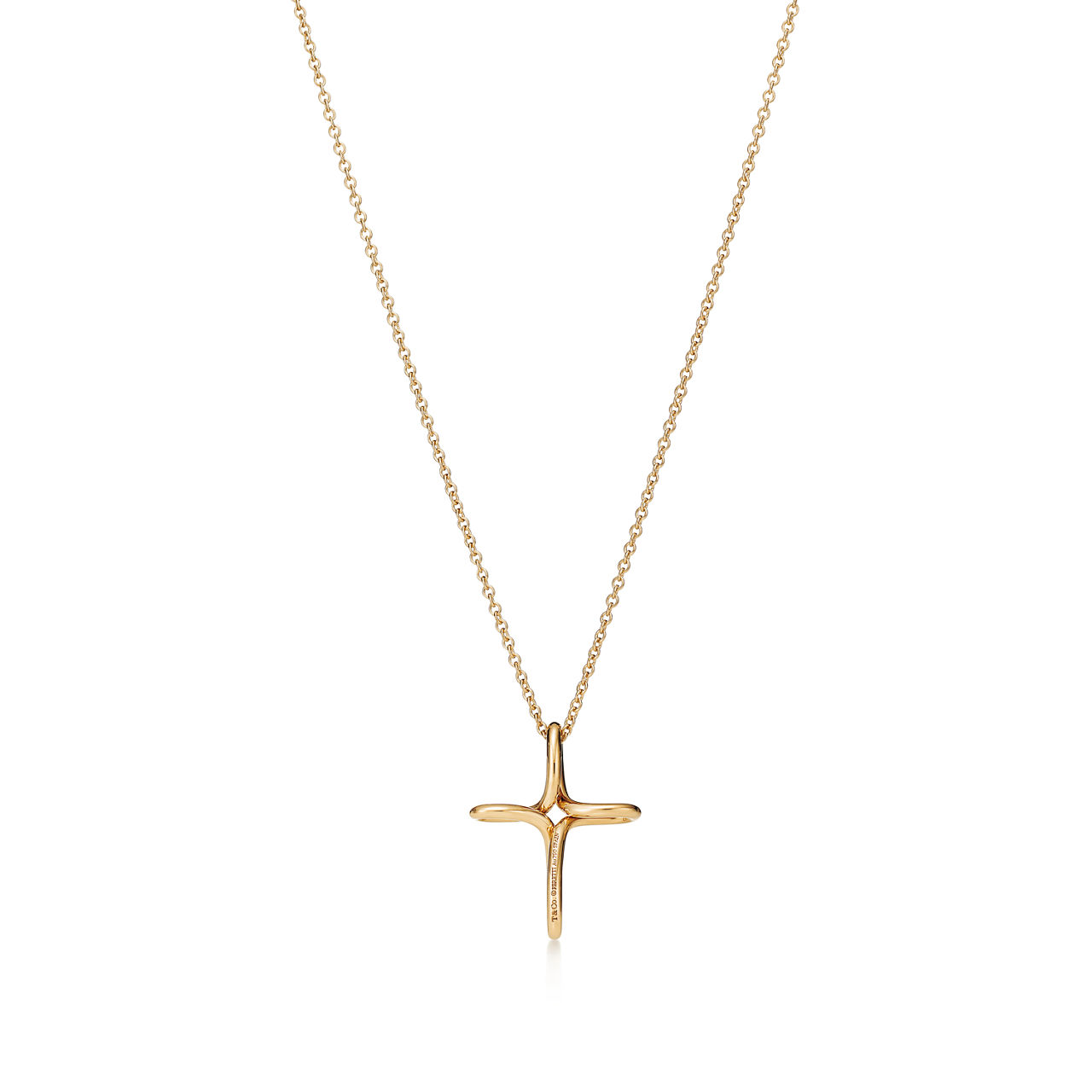 Elsa Peretti®:Infinity Cross Pendant  image number 3