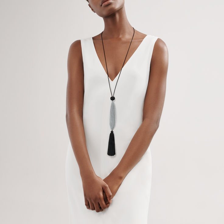 Elsa Peretti®:Mesh Pouch Pendant image number 1