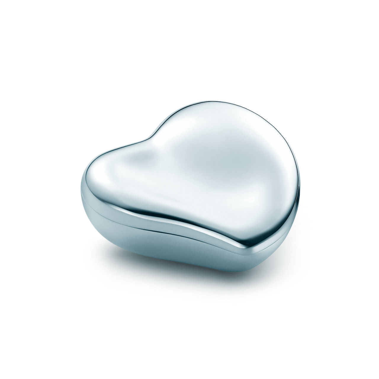 Elsa Peretti®:Heart Box in Sterling Silver image number 0