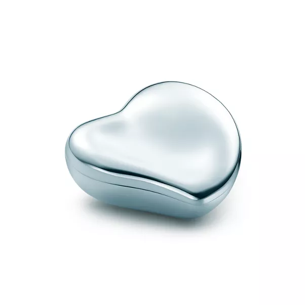 Heart Box in Sterling Silver