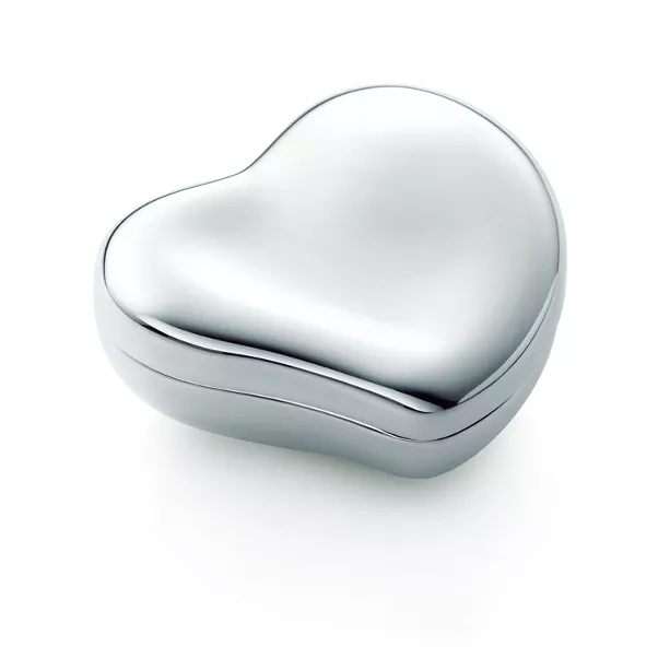 Heart Box in Sterling Silver