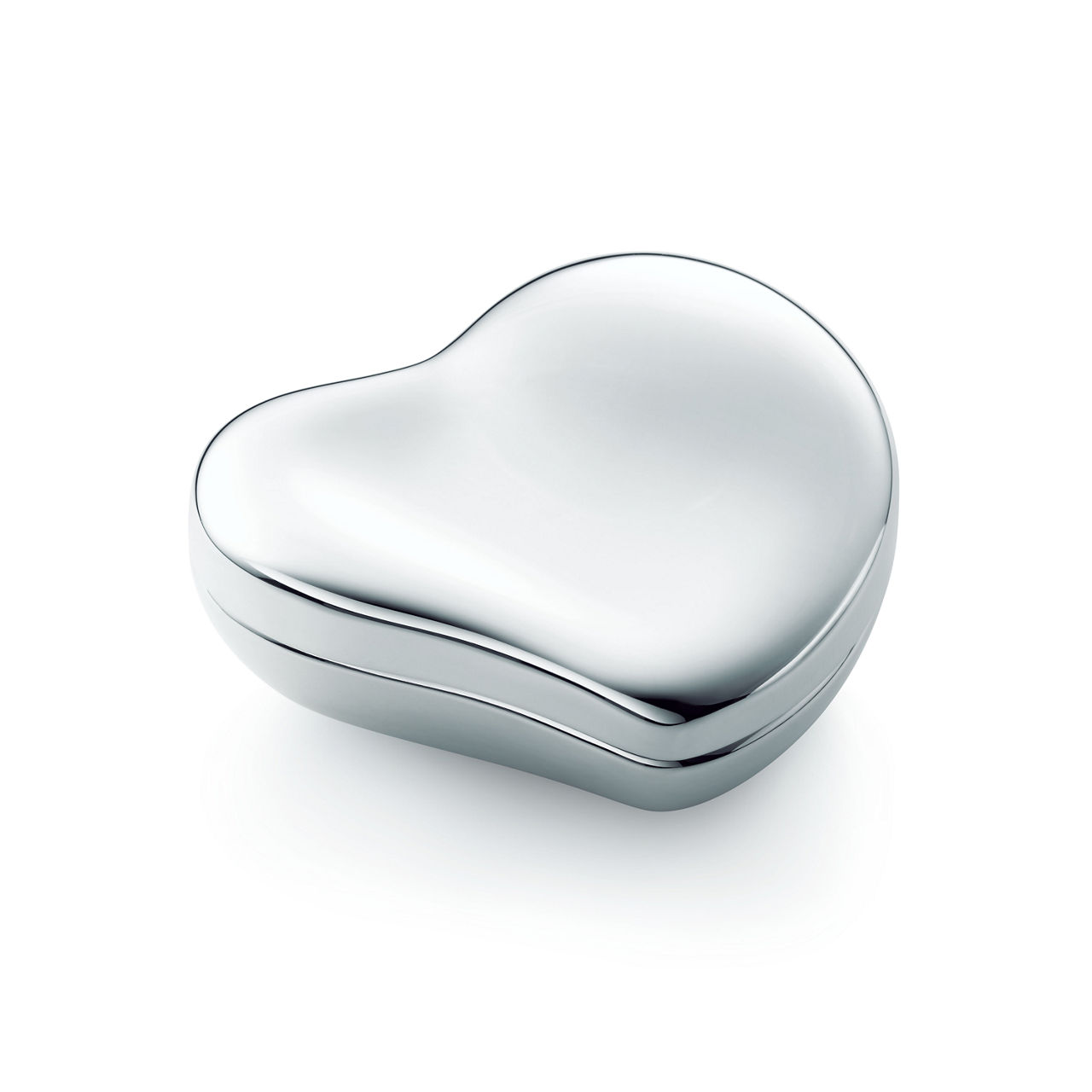 Elsa Peretti®:Heart Box in Sterling Silver image number 0