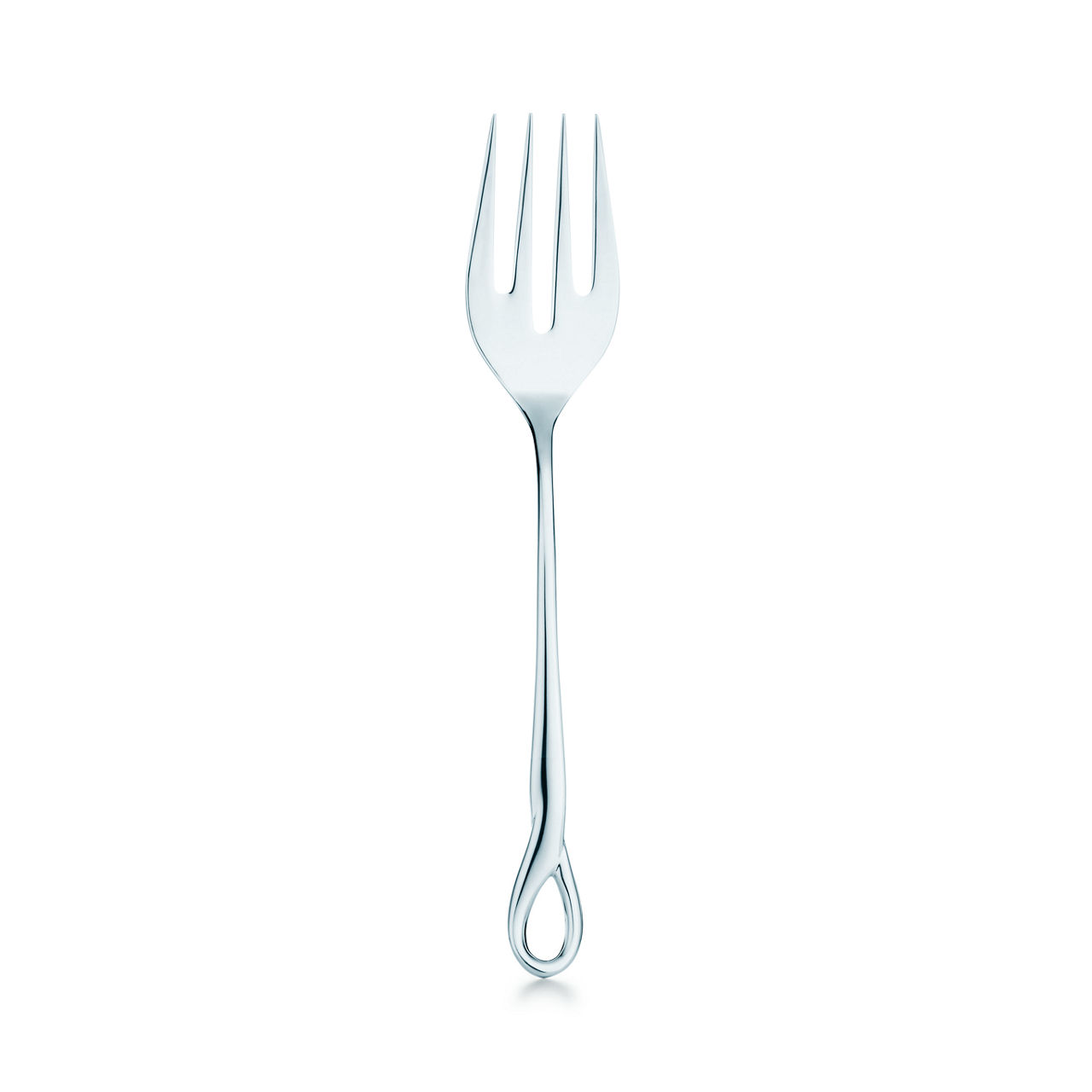 Elsa Peretti®:Padova™ Fish Serving Fork in Sterling Silver image number 0