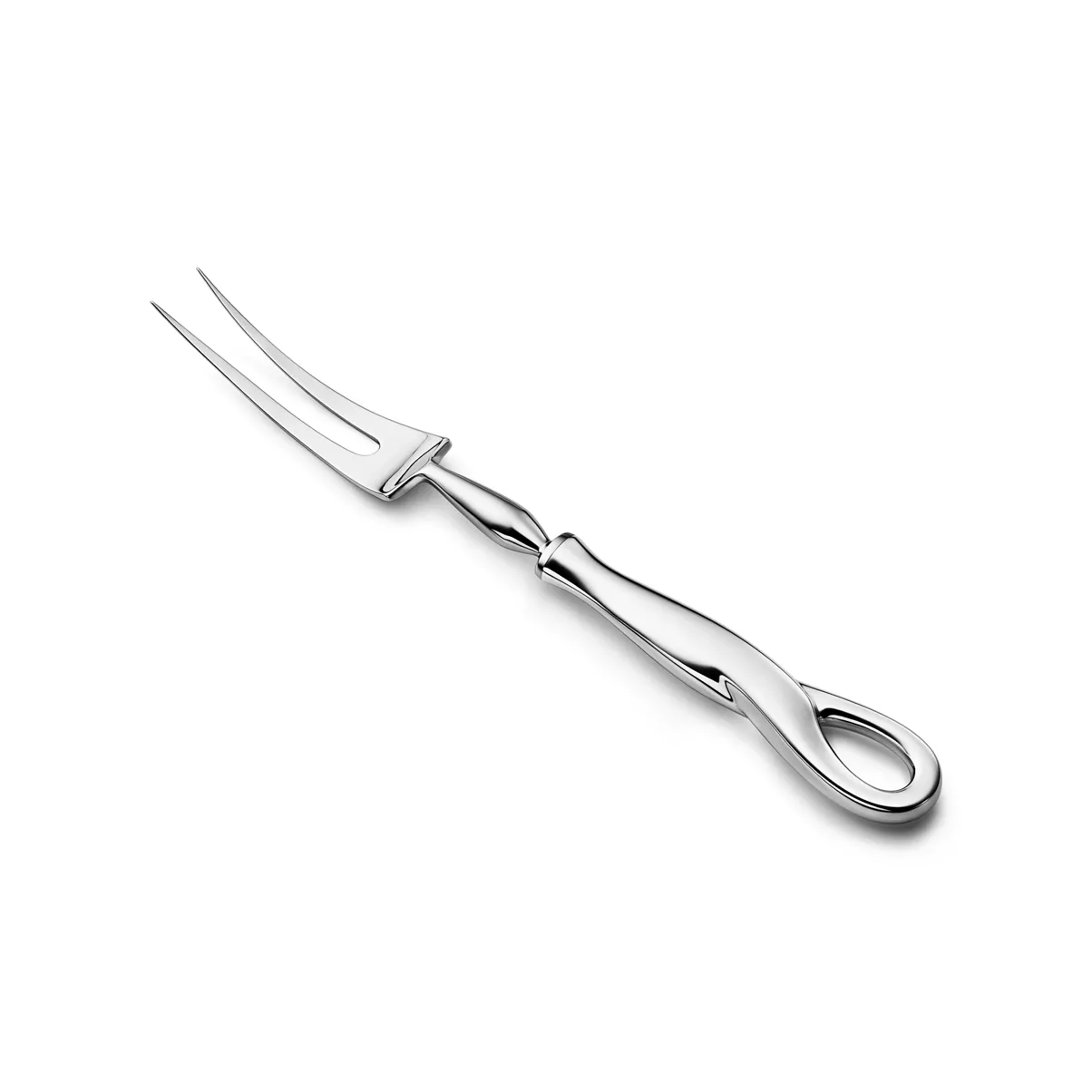 Padova Carving Fork in Sterling Silver