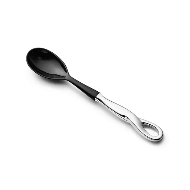 Elsa Peretti®:Padova™ Salad Serving Spoon in Sterling Silver and Resin image number 0