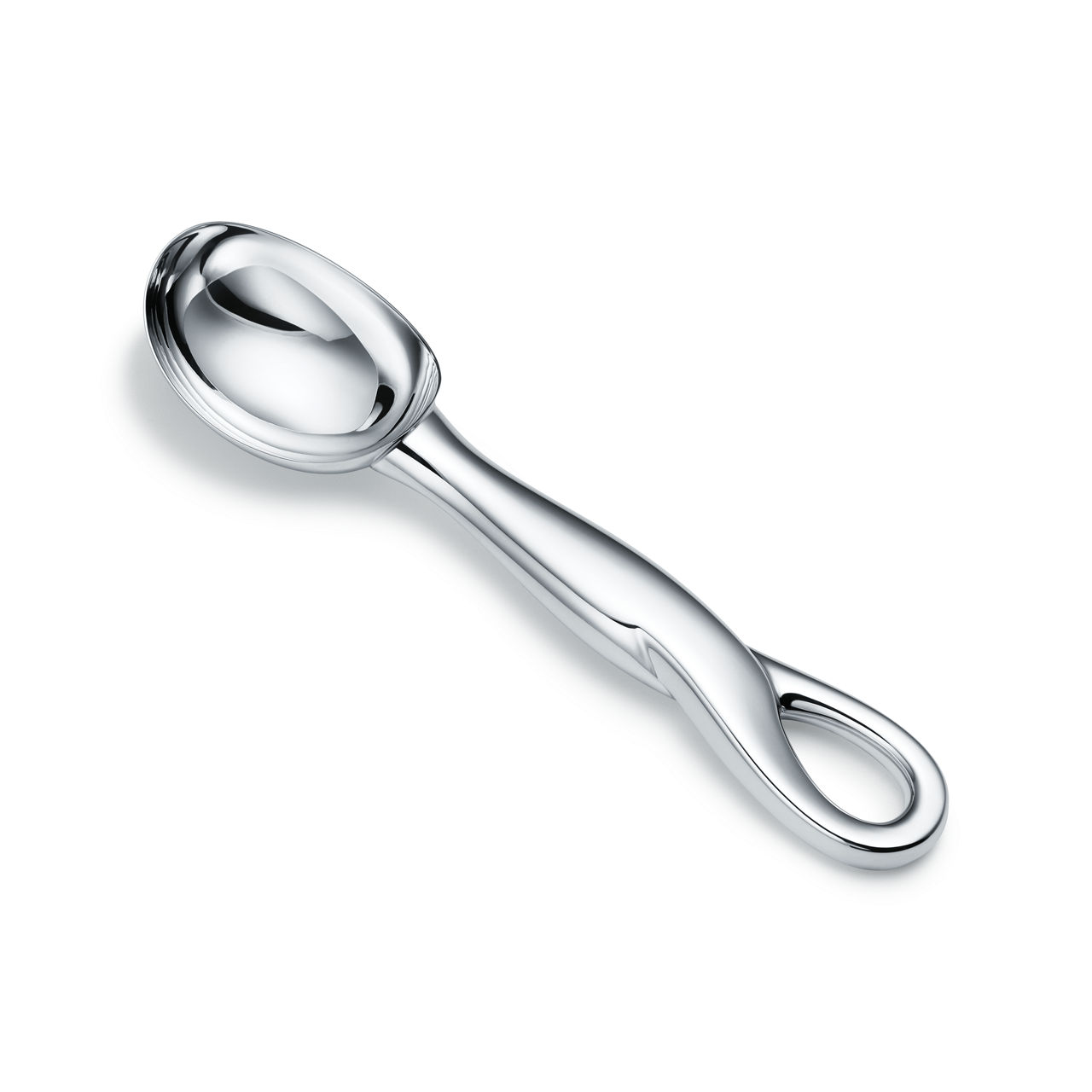 Padova Ice Cream Scoop in Sterling Silver