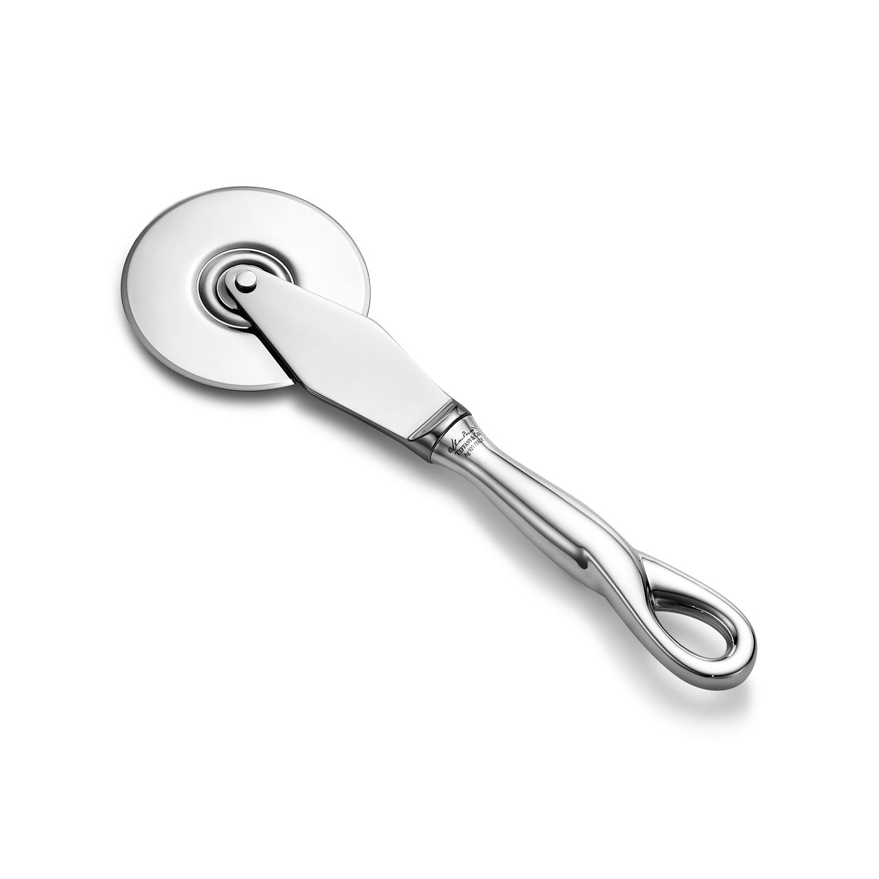 Padova Pizzaschneider in Sterlingsilber