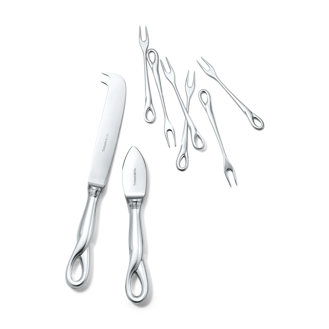 Padova Parmesanmesser in Sterlingsilber