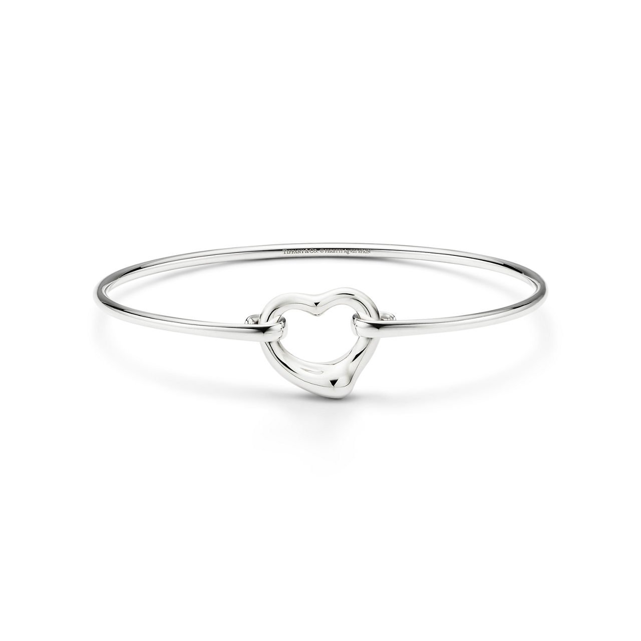 Open Heart Bangle 