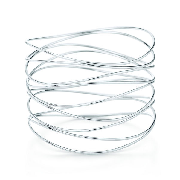 Elsa Peretti®:Wave Nine-row Bangle 