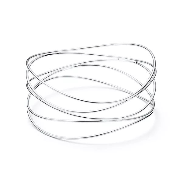 Wave Five-row Bangle 