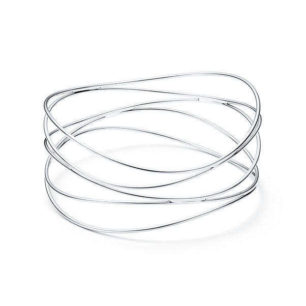 Elsa Peretti®:Wave Five-row Bangle 