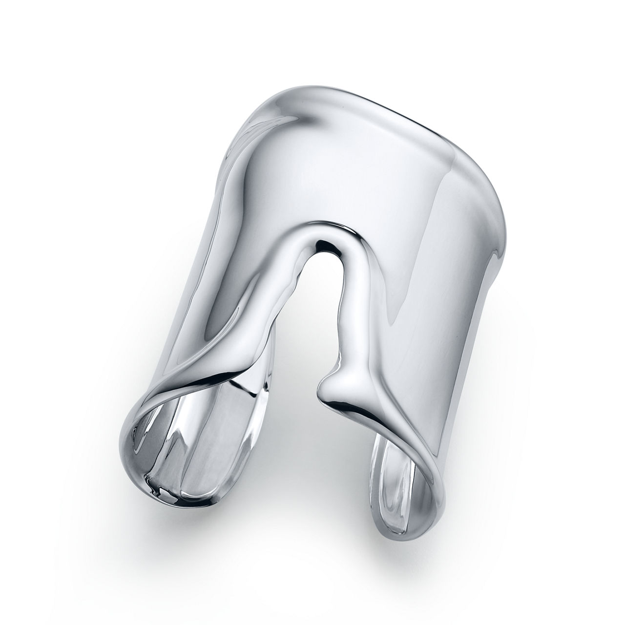 Elsa Peretti®:Großer Bone Cuff in Sterlingsilber Bildnummer 2