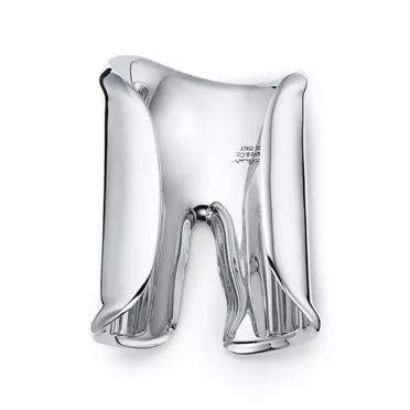 Elsa Peretti®:Brazalete Bone grande en plata de ley, 3