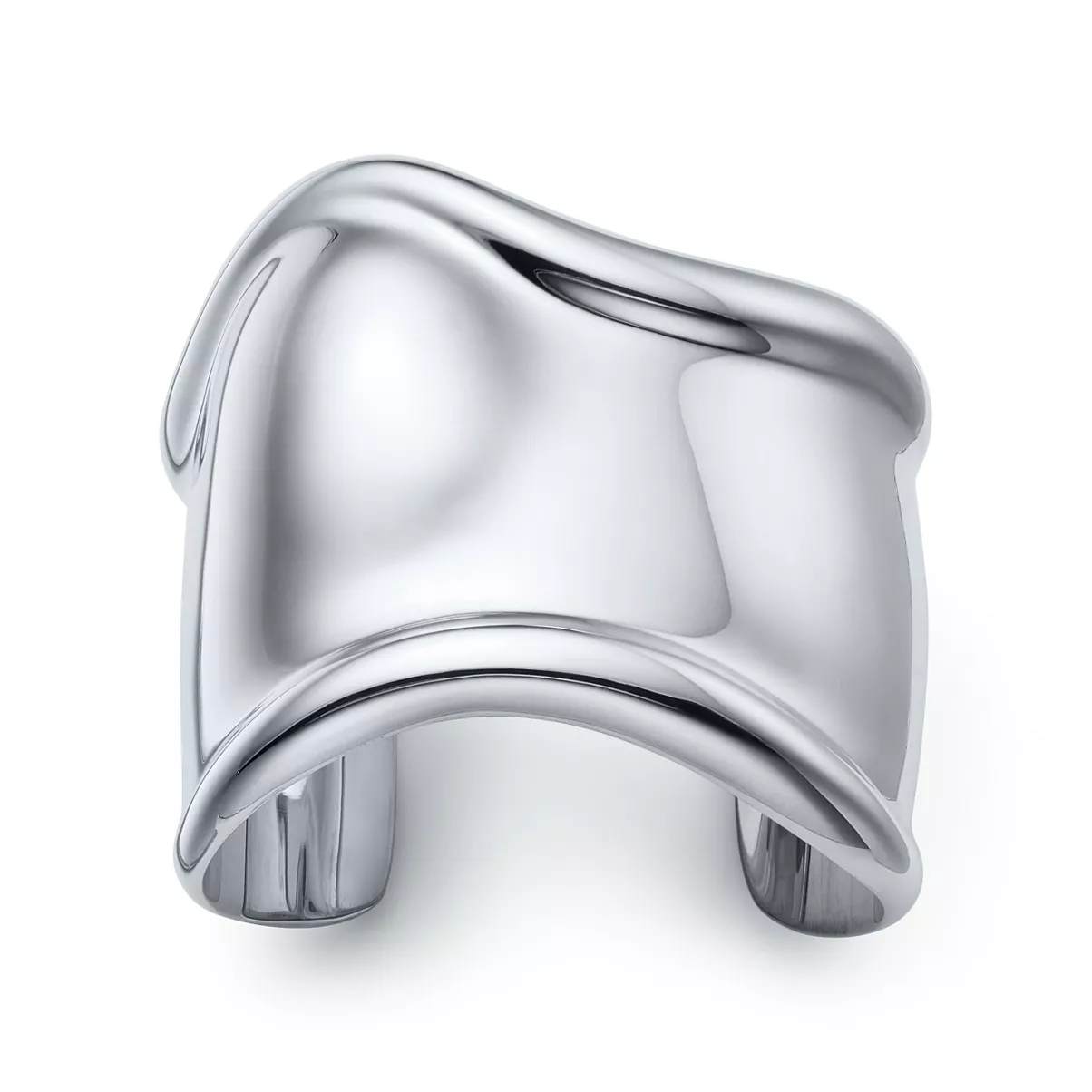 Medium Bone Cuff in Sterling Silver